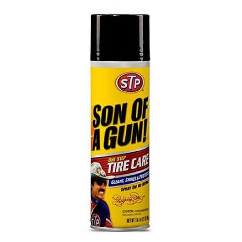 YM-1038 اسپری تمیزکننده و براق کننده لاستیک STP مدل Son of a Gun حجم 595 میلی لیتر - تصویر 1
